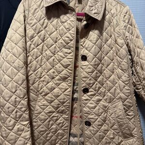 Burberry Quilted Beige Women's Jacket